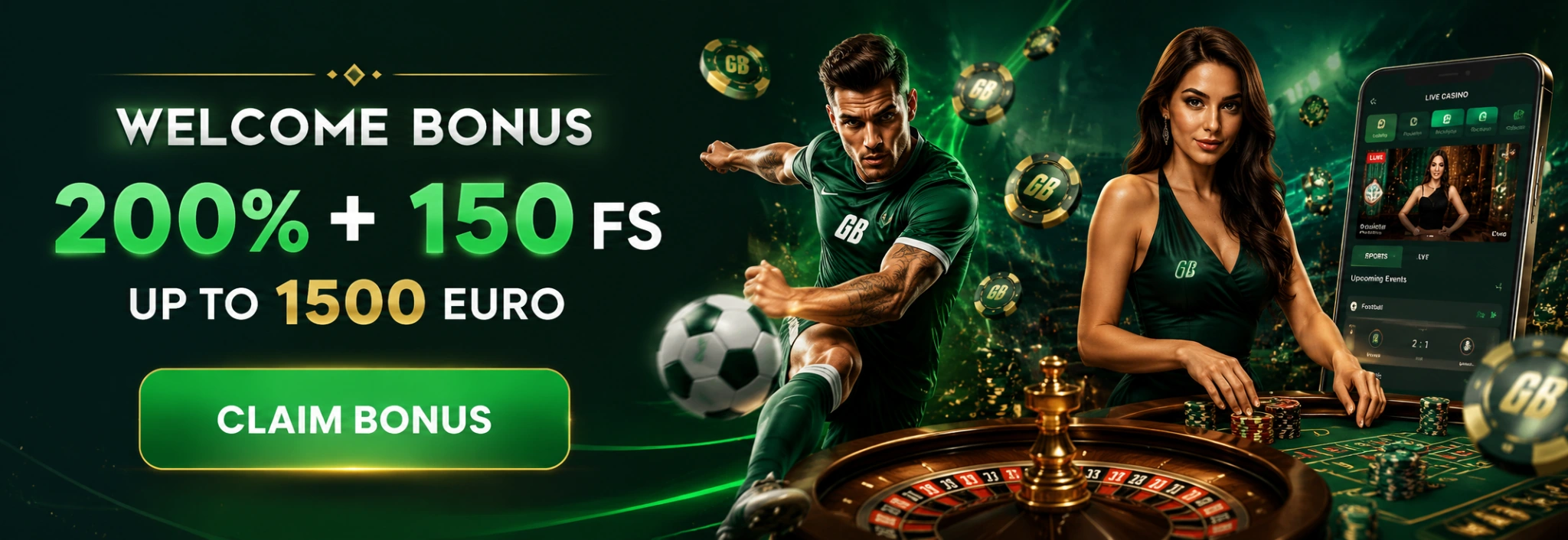GREENBET banner GREENBET banner